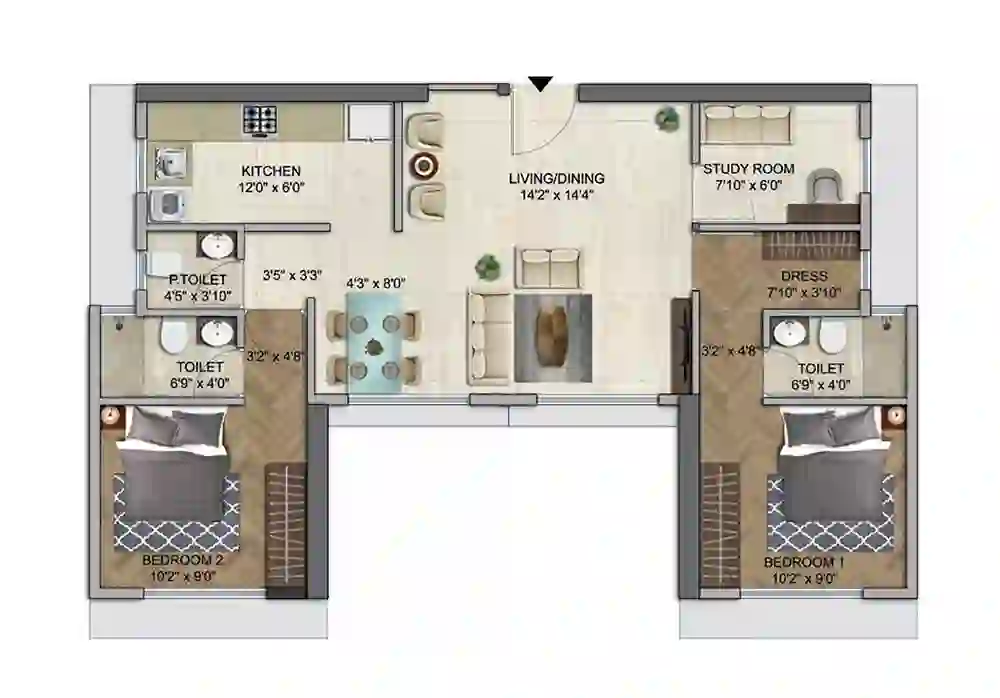 2.5 BHK